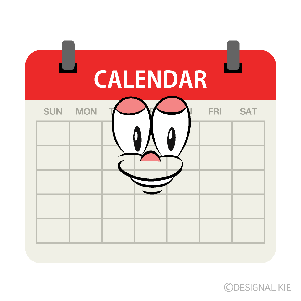 Calendar Cartoon Character Image