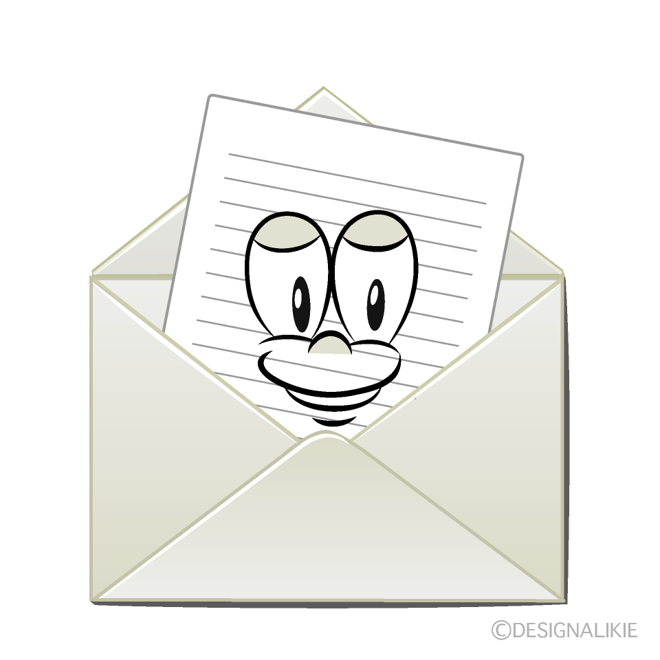 Letter Cartoon Character Image