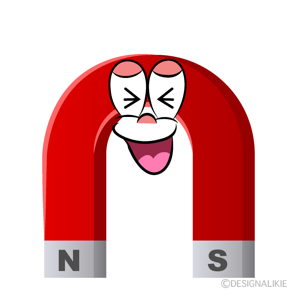 Laughing Magnet Cartoon Character Image