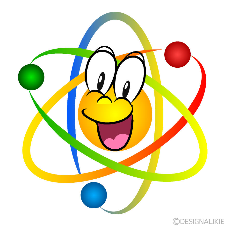 Surprising Atom Cartoon Character Image