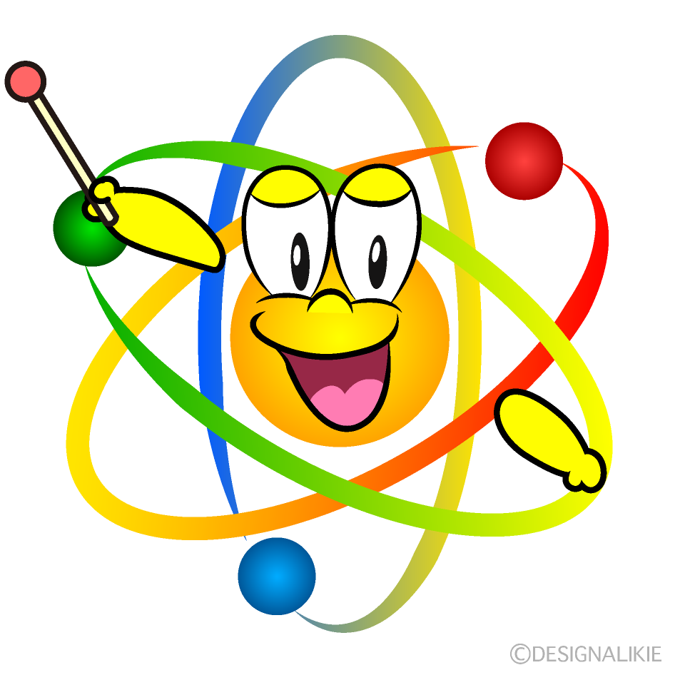 Speaking Atom Cartoon Character Image