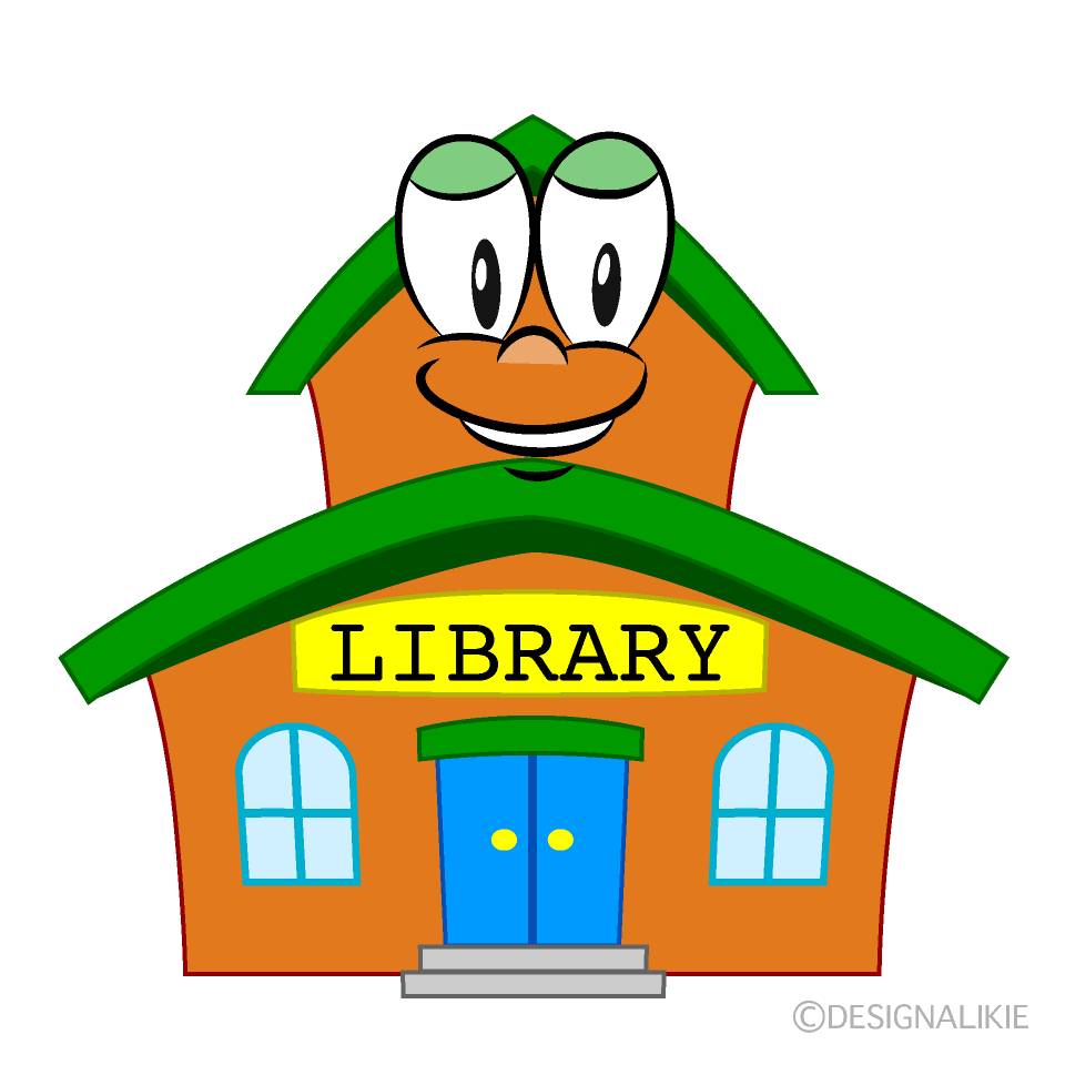 Library Cartoon Character Image