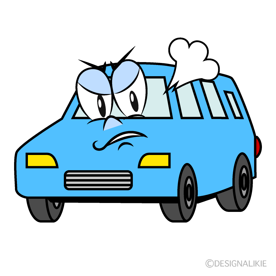 Angry Wagon Cartoon Character Image