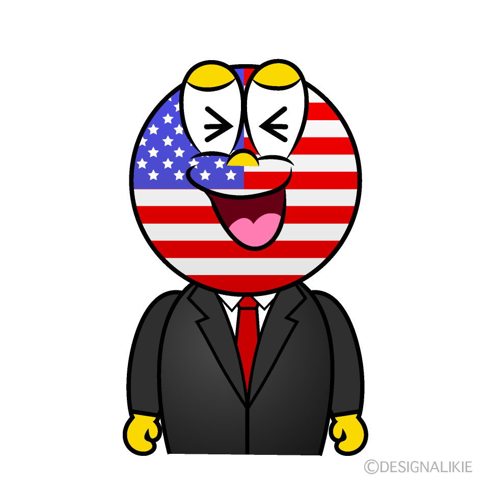 Laughing American Cartoon Character Image