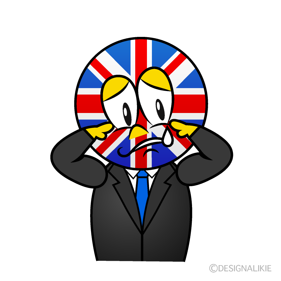 Sad British Cartoon Character Image