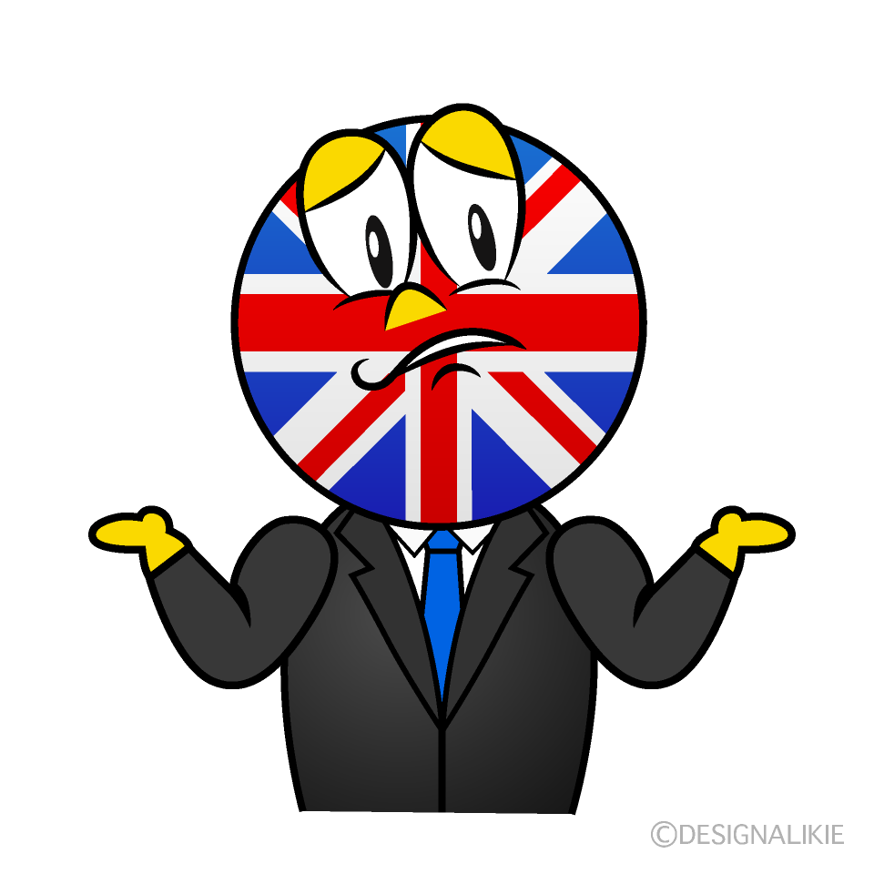 Troubled British Cartoon Character Image