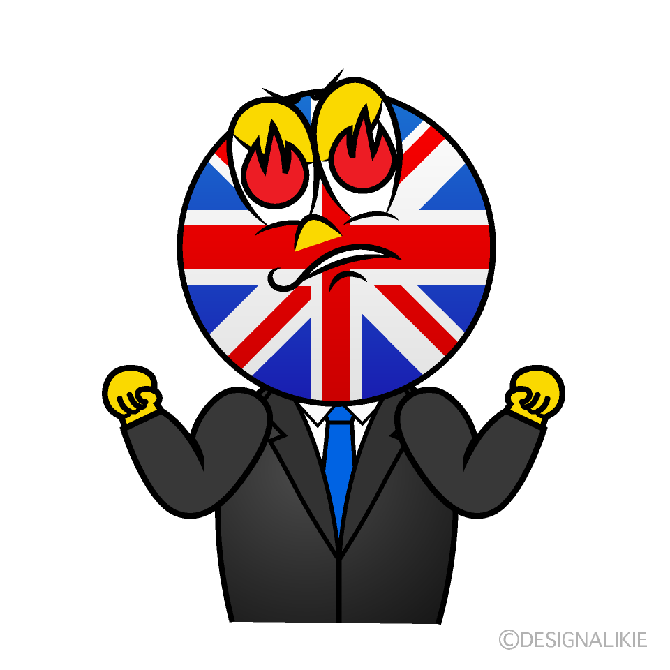 Enthusiasm British Cartoon Character Image