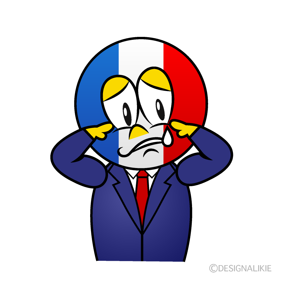 Sad French Cartoon Character Image