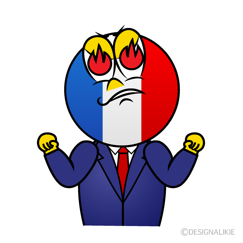 Enthusiasm French Cartoon Character Image