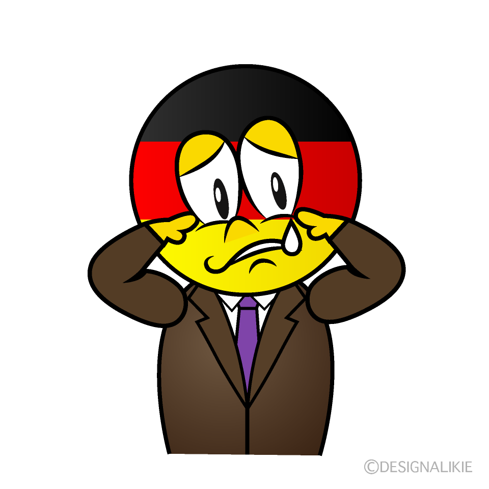 Sad German Cartoon Character Image