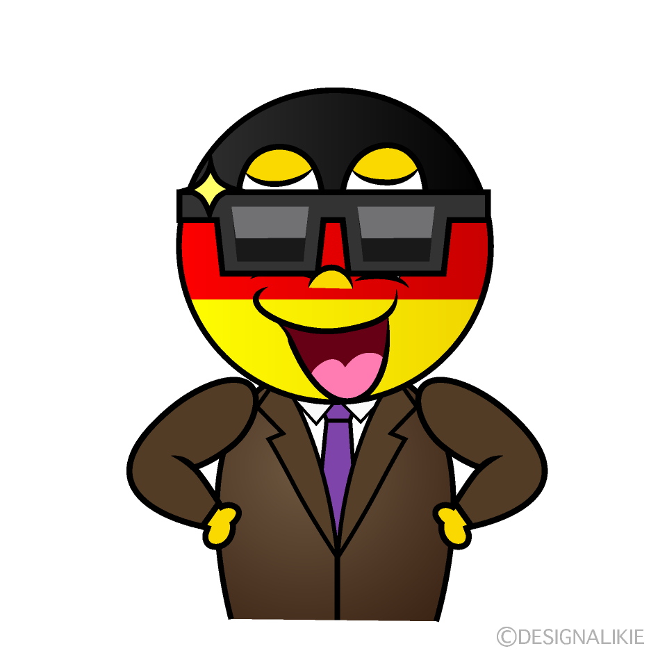 Cool German Cartoon Character Image