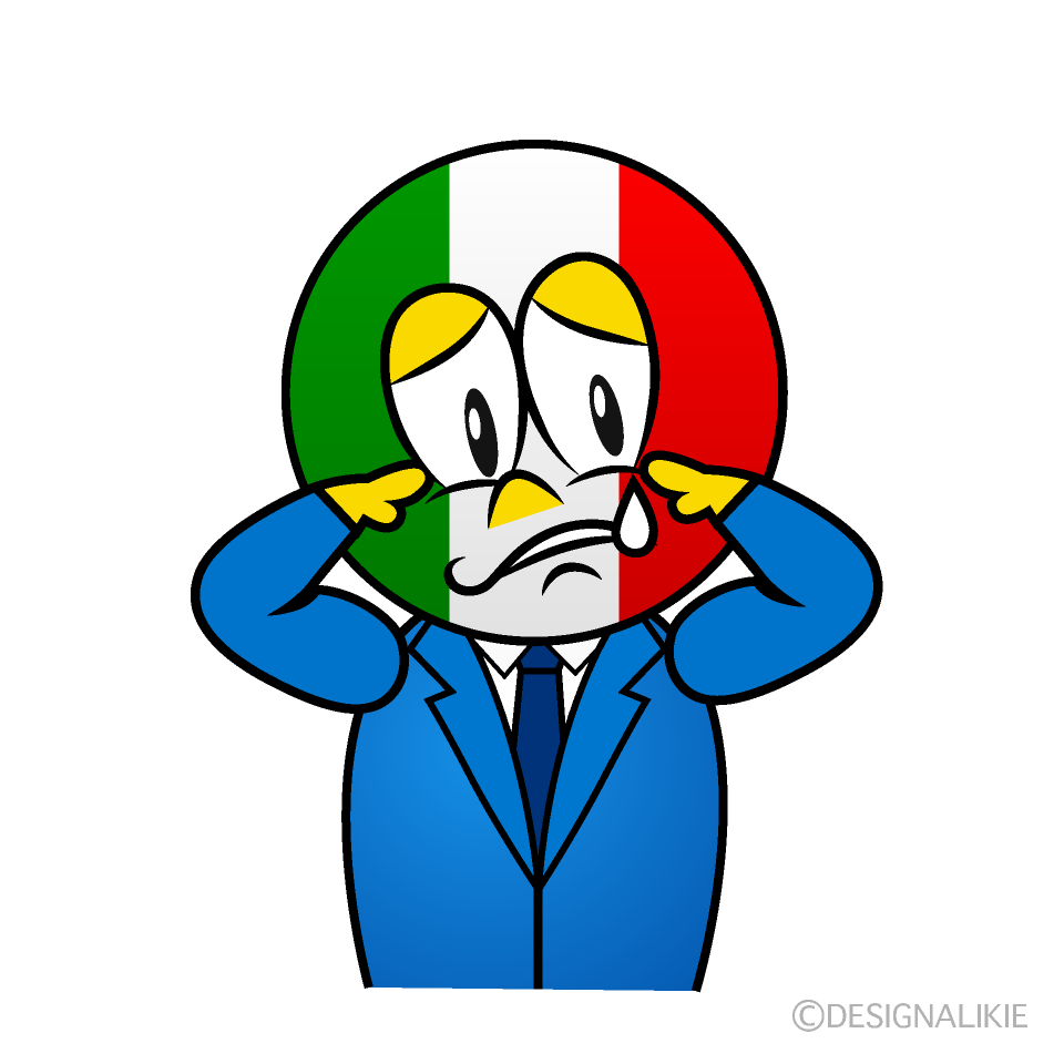 Sad Italian Cartoon Character Image