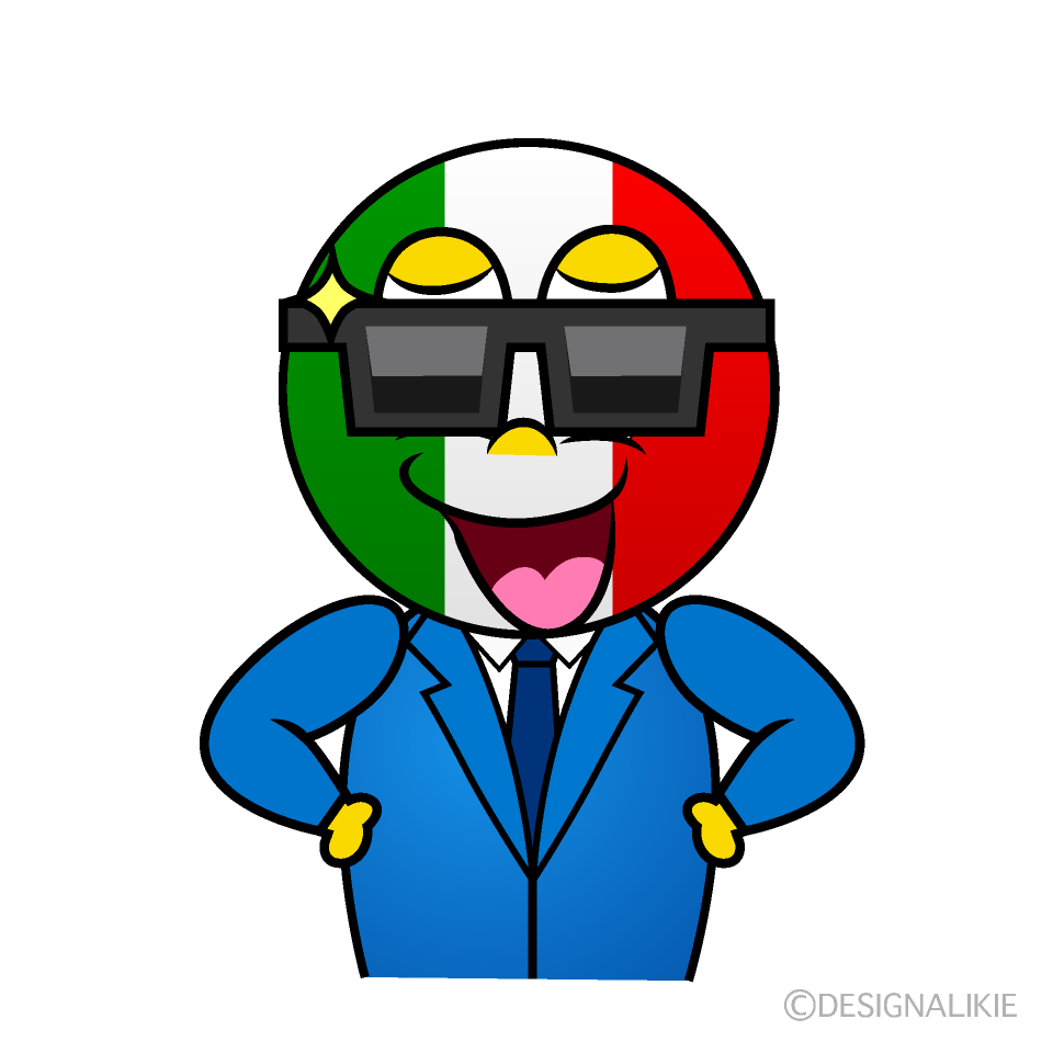 Cool Italian Cartoon Character Image