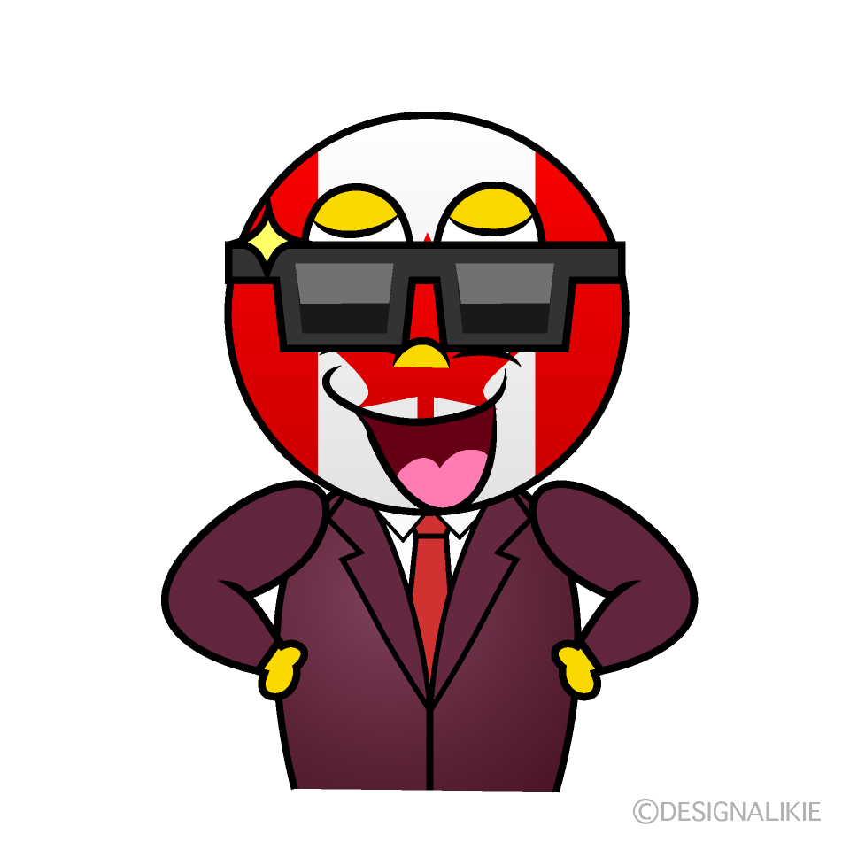 Cool Canadian Cartoon Character Image