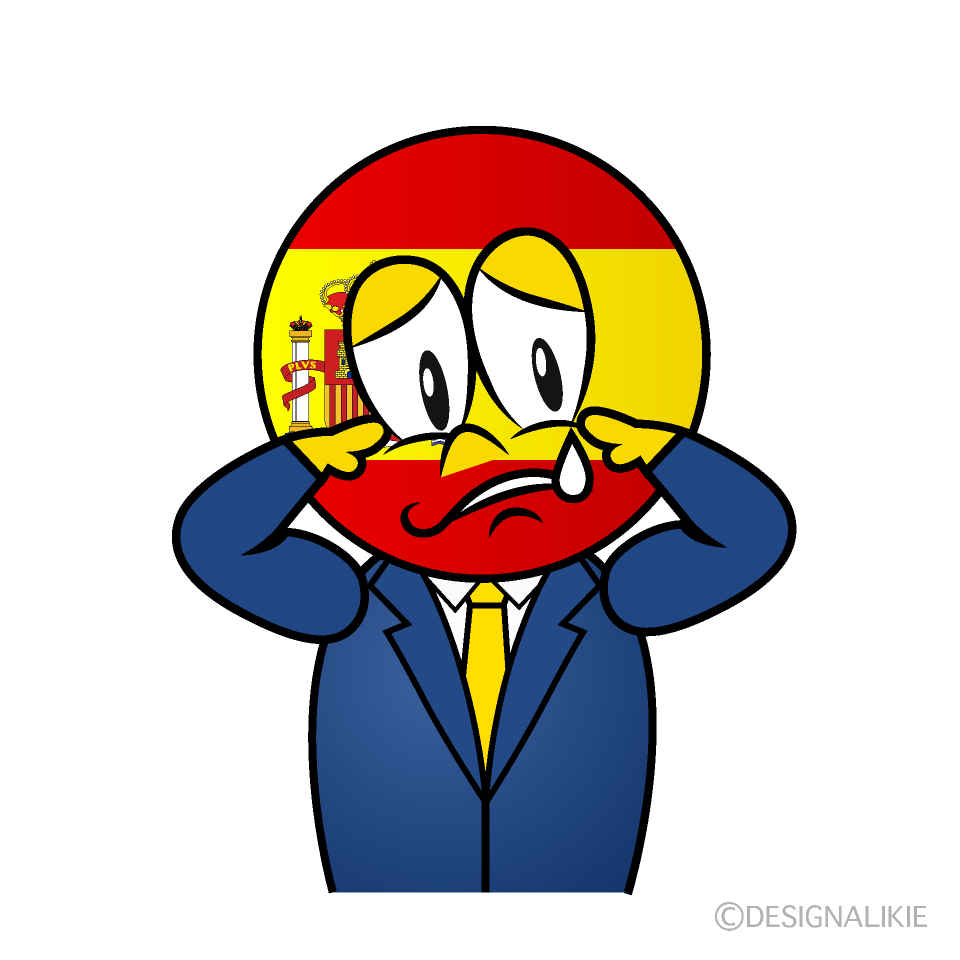 Sad Spanish Cartoon Character Image