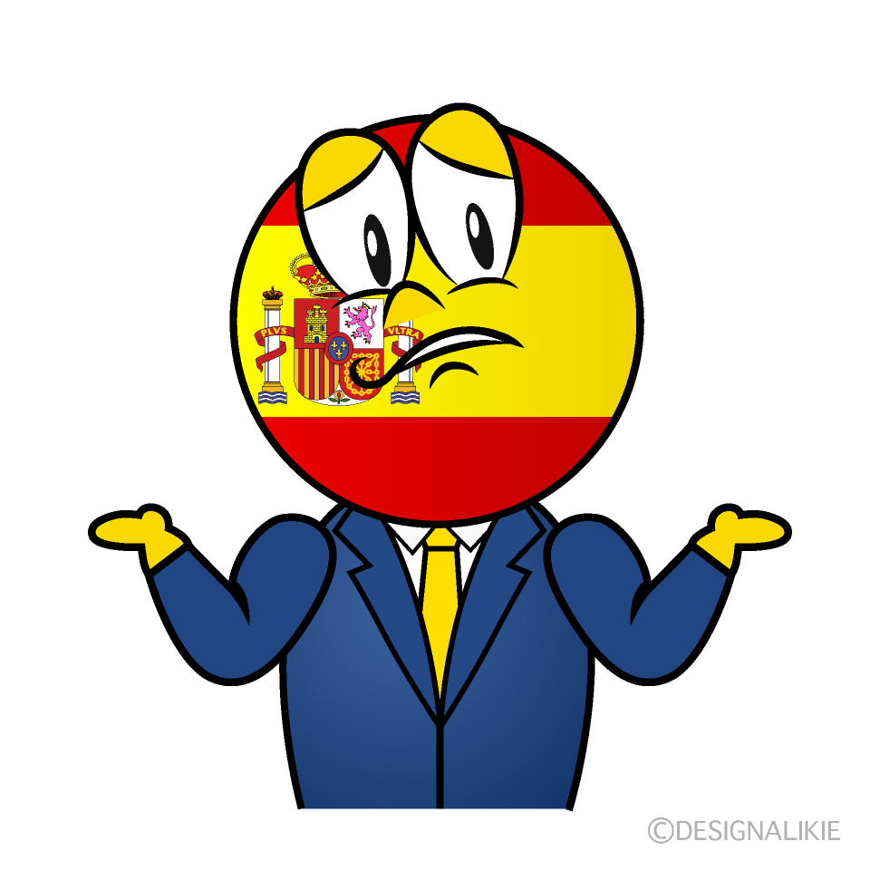 Troubled Spanish Cartoon Character Image