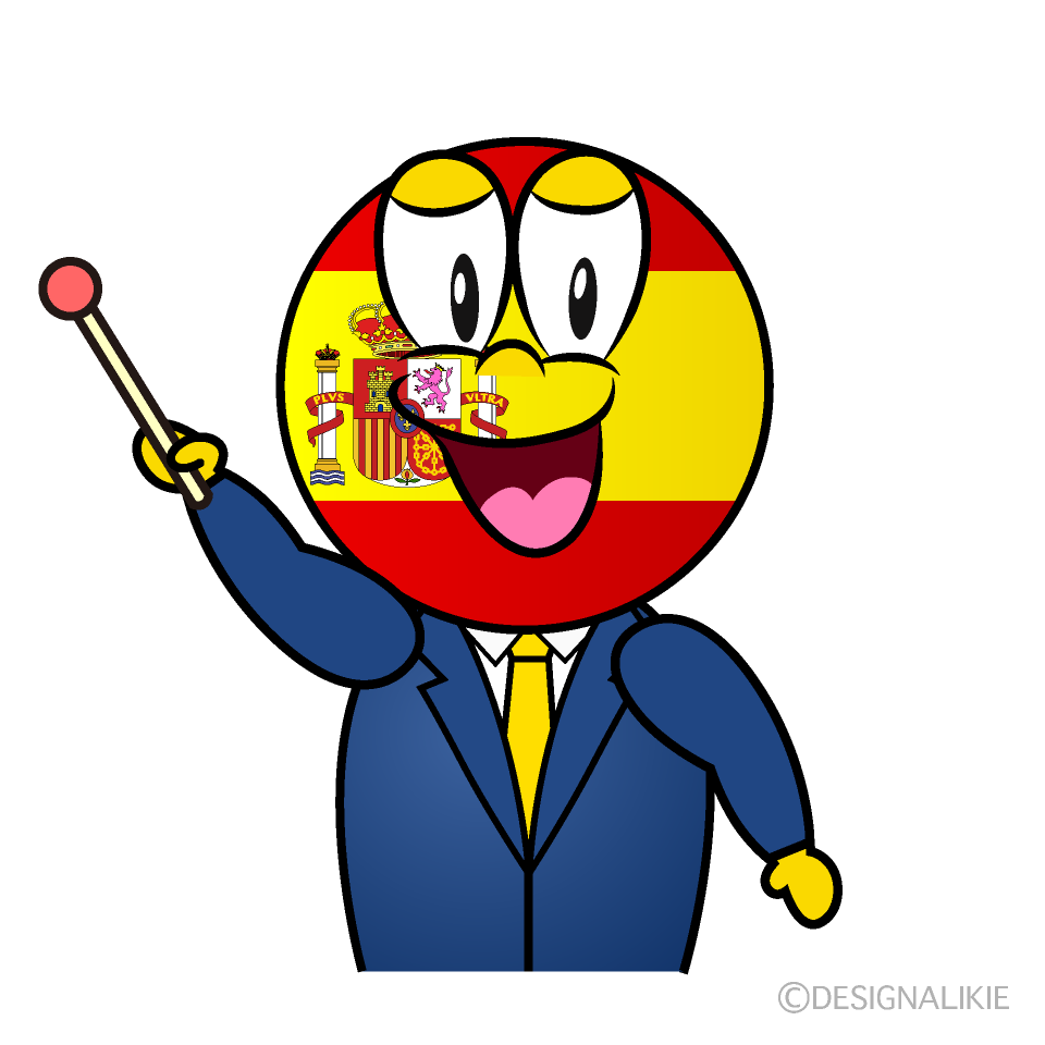 Speaking Spanish Cartoon Character Image