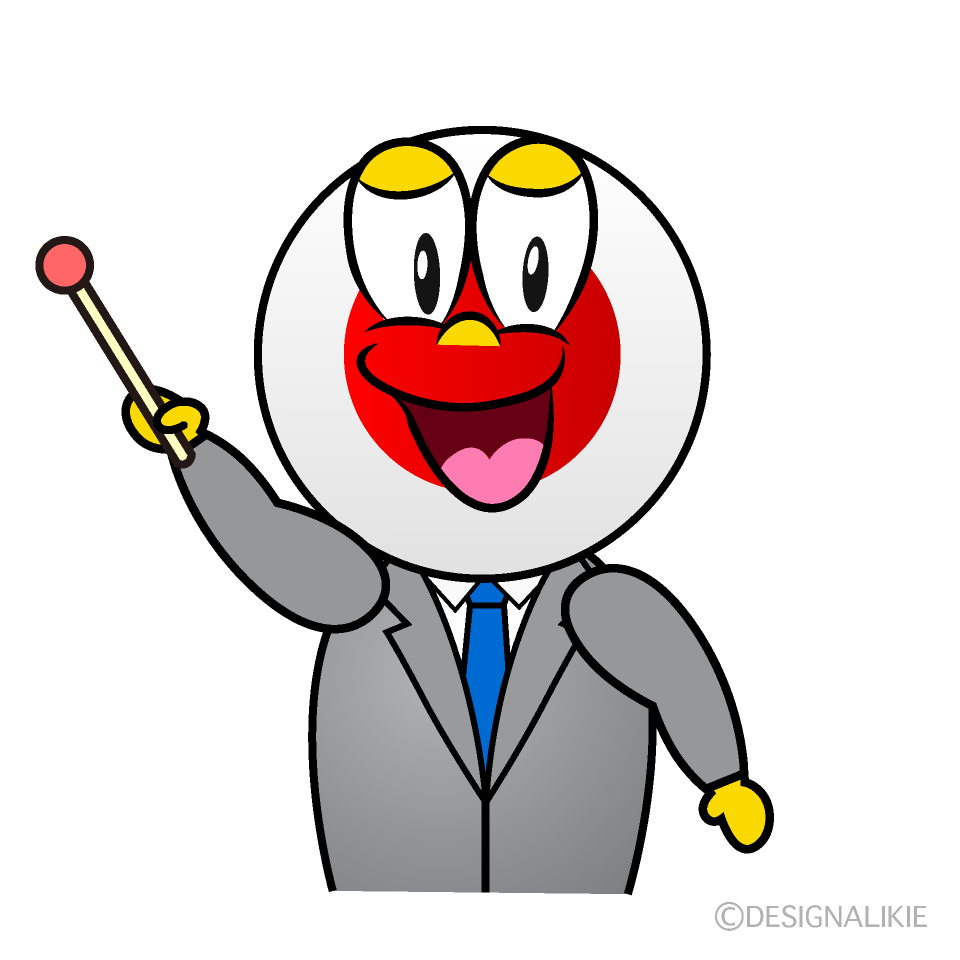 Speaking Japanese Cartoon Character Image