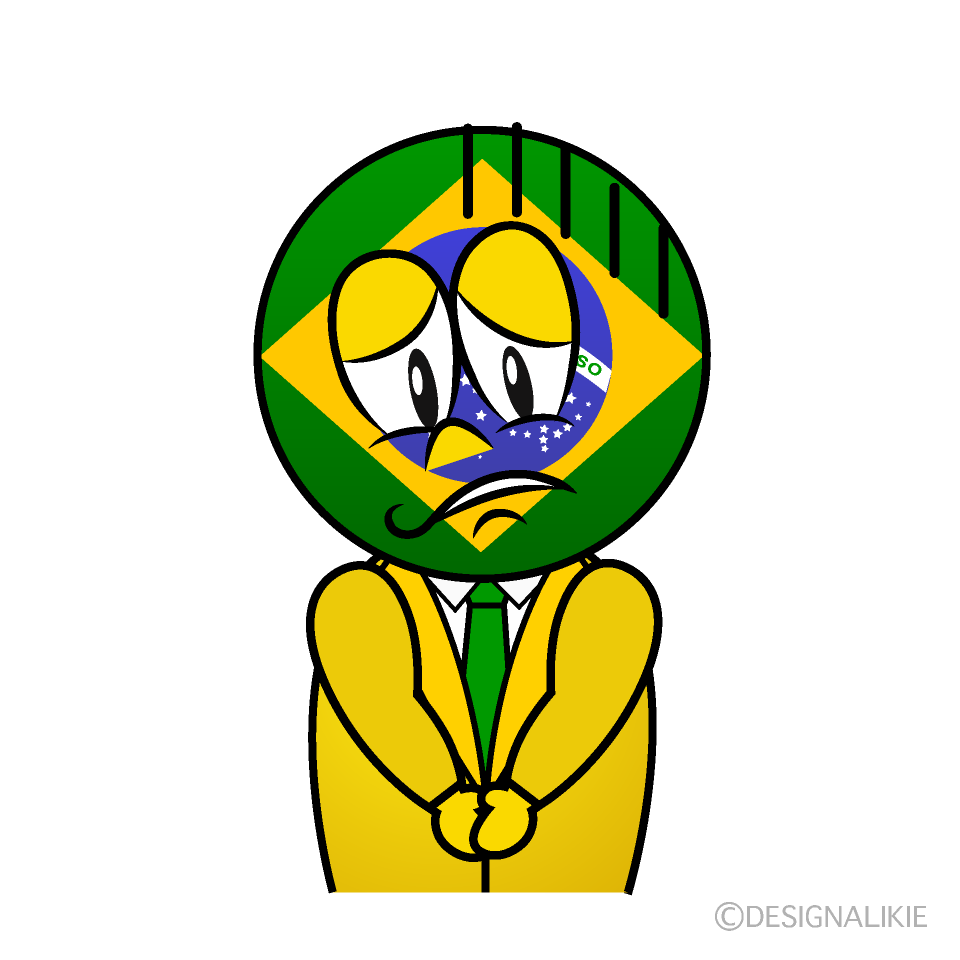 Depressed Brazilian Cartoon Character Image