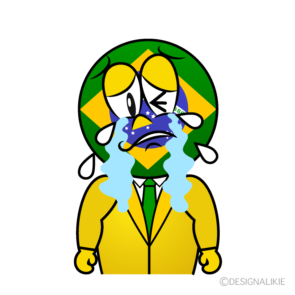 Crying Brazilian Cartoon Character Image