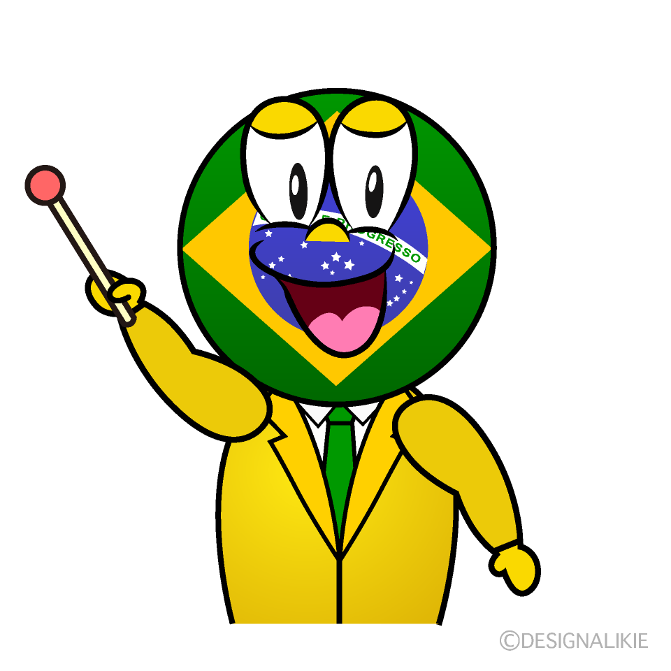 Speaking Brazilian Cartoon Character Image