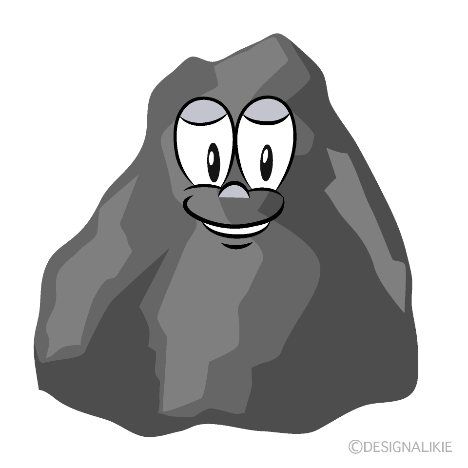 Rock Cartoon Character Image