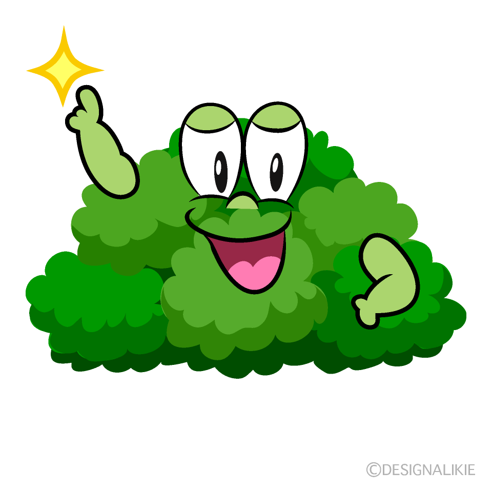 Posing Bush Cartoon Character Image