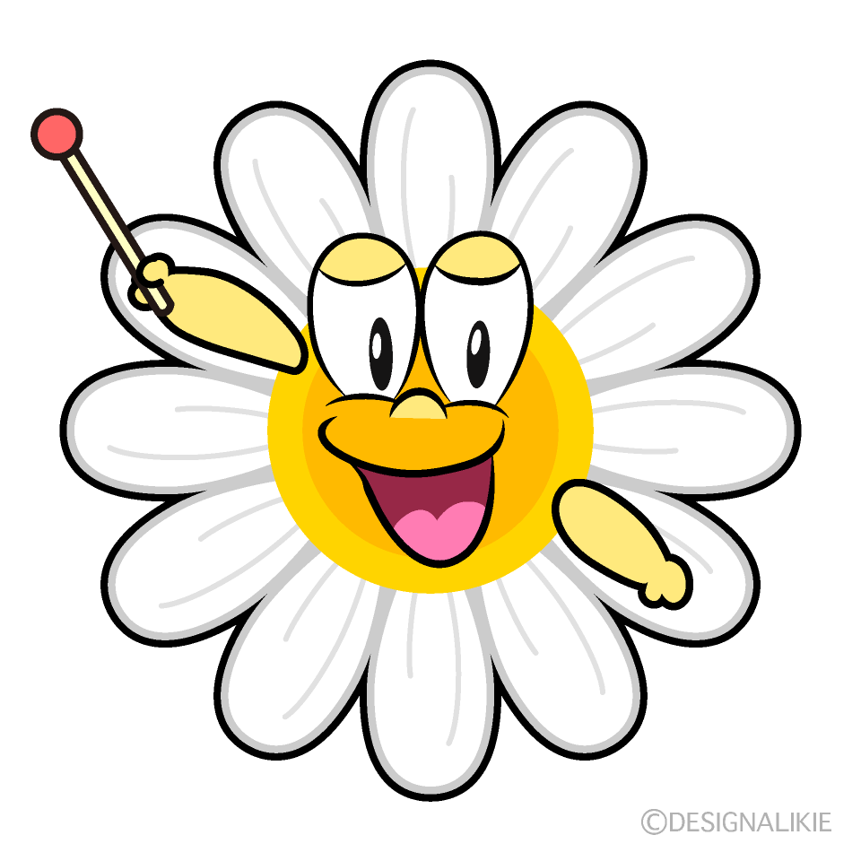 Speaking Daisy Cartoon Character Image