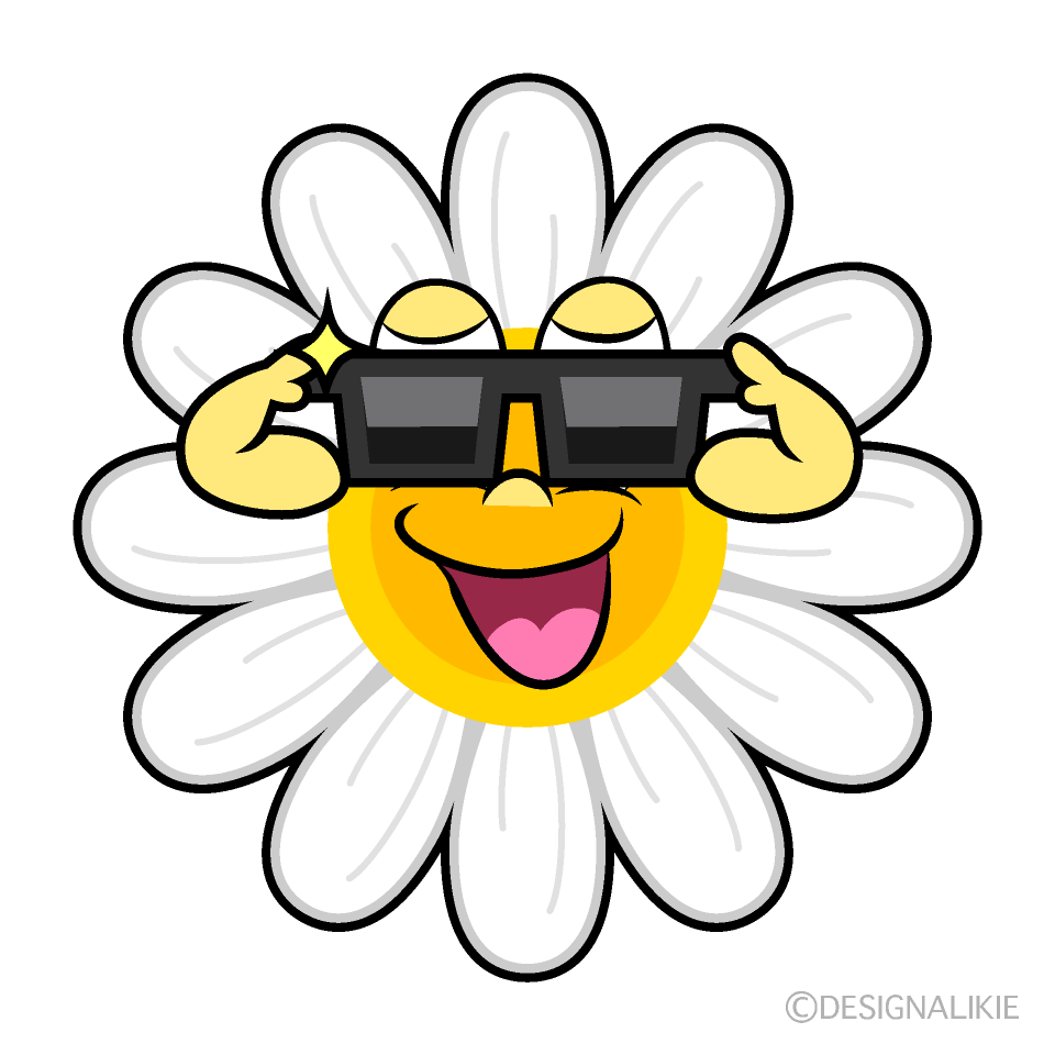 Cool Daisy Cartoon Character Image