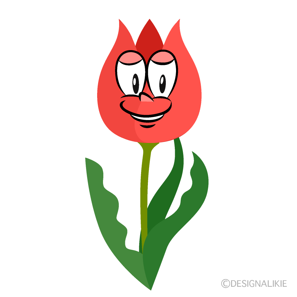 Tulip Cartoon Character Image