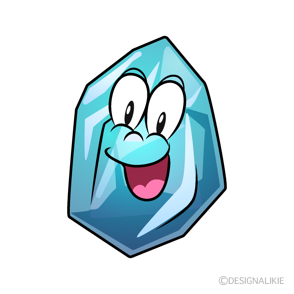 Surprising Ice Cartoon Character Image