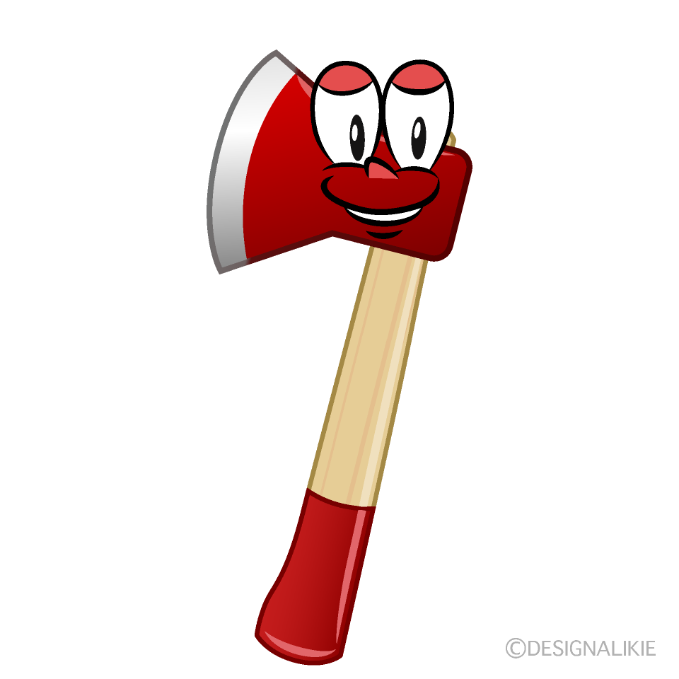 Hatchet Cartoon Character Image