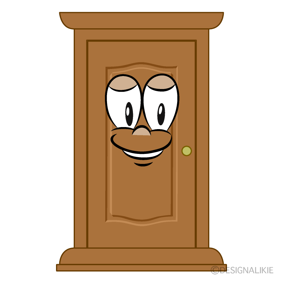 Door Cartoon Character Image