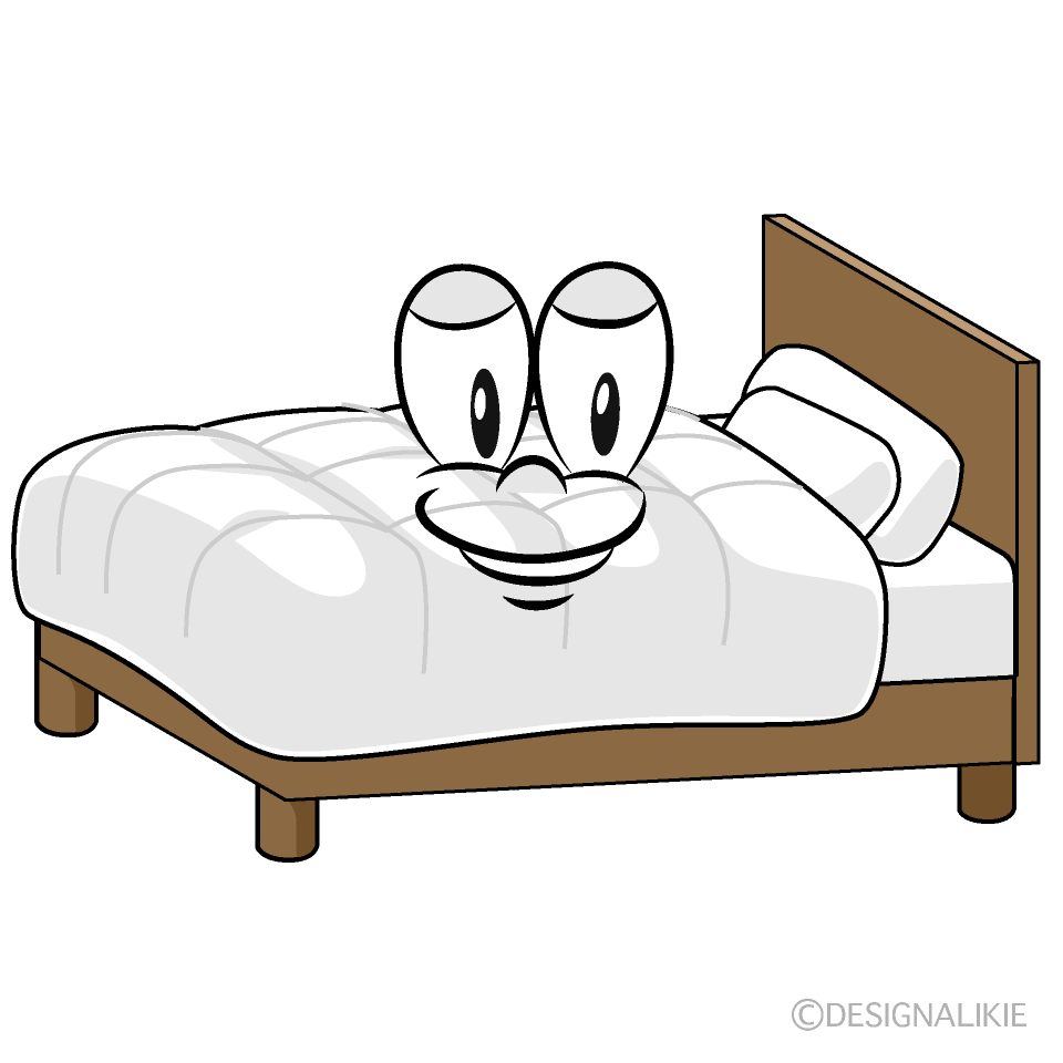 Bed Cartoon Character Image