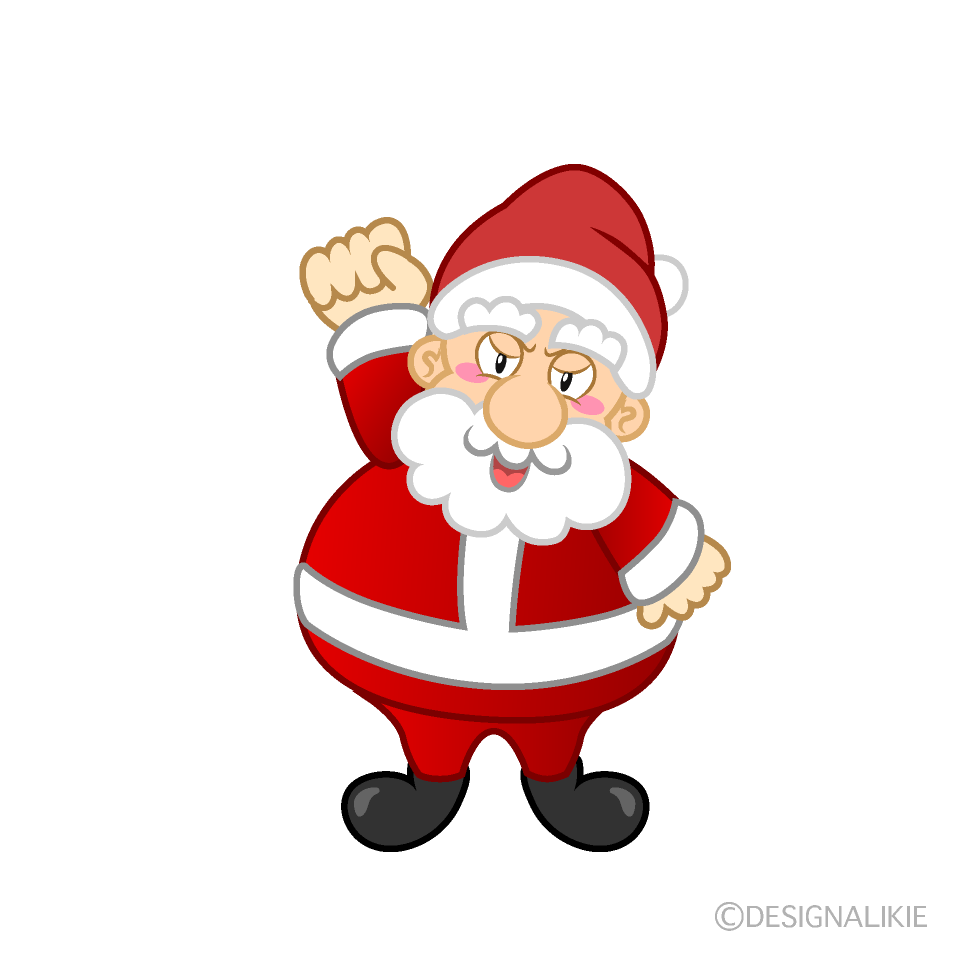 Free Angry Santa Cartoon Image｜Charatoon