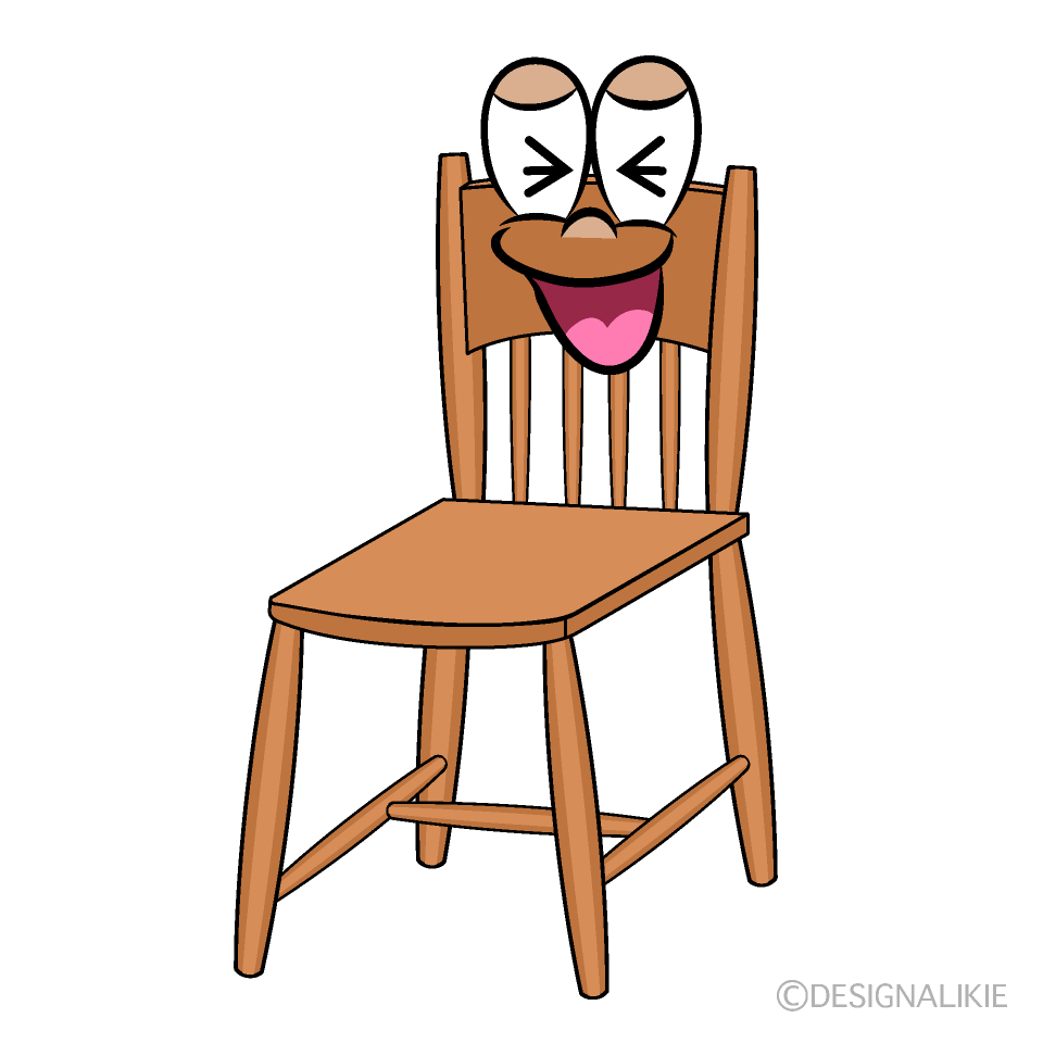 Laughing Chair Cartoon Character Image