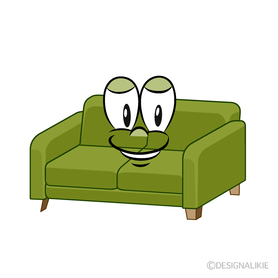 Sofa Cartoon Character Image