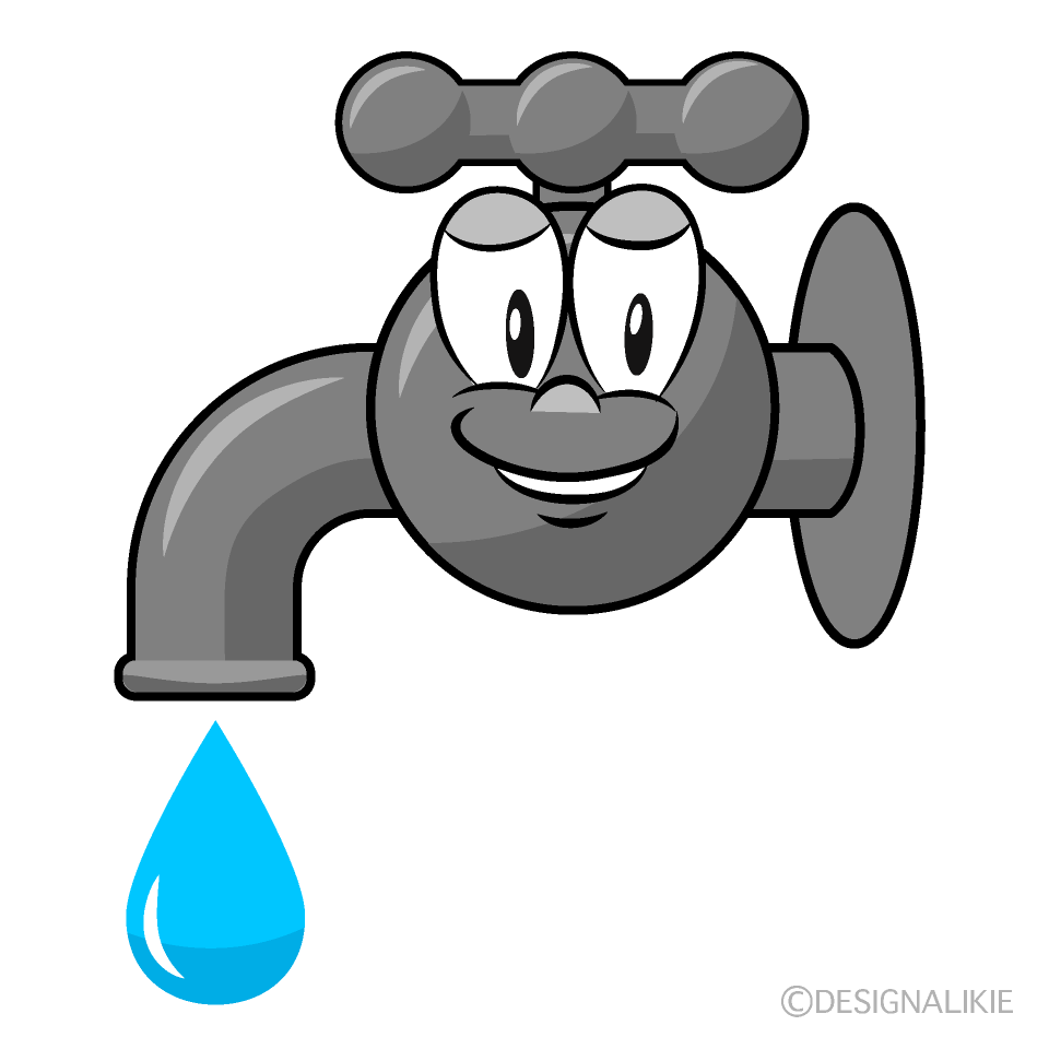 Faucet Cartoon Character Image