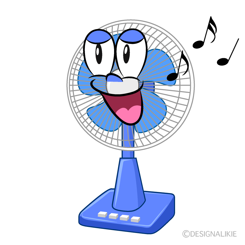 Singing Fun Cartoon Character Image