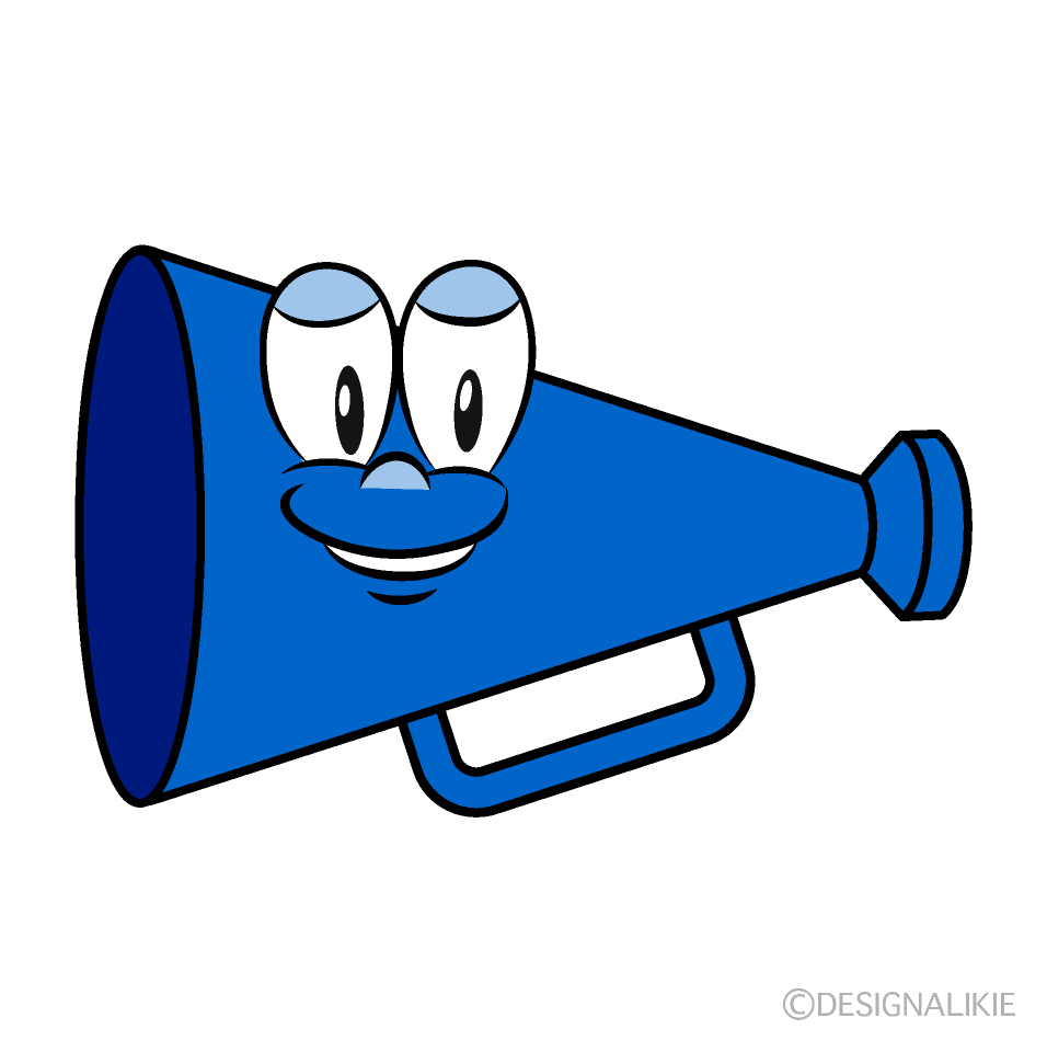 Megaphone Cartoon Character Image