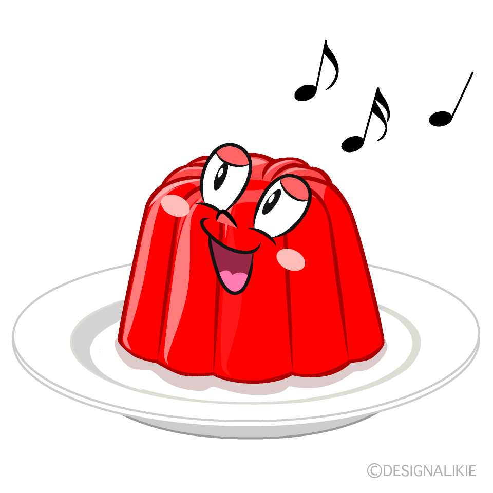 Singing Jelly Cartoon Character Image