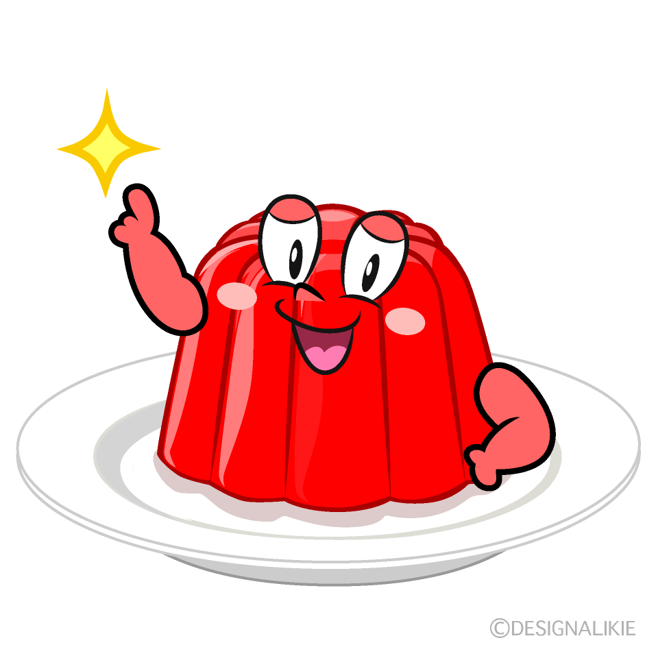 Posing Jelly Cartoon Character Image