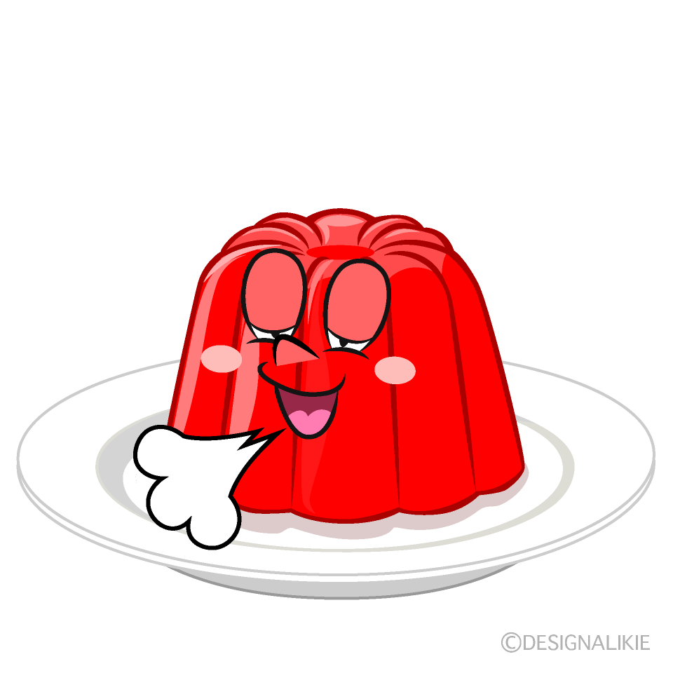 Relaxing Jelly Cartoon Character Image