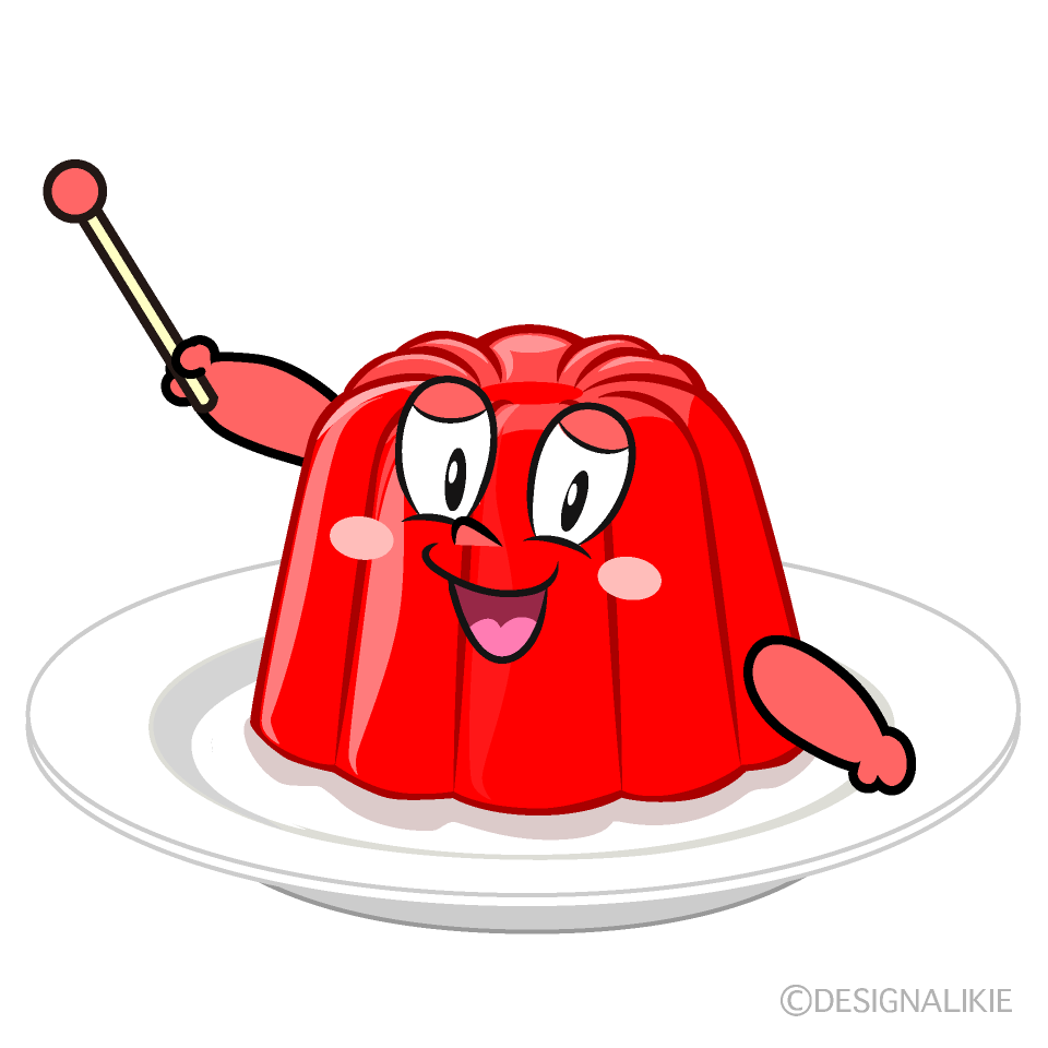 Speaking Jelly Cartoon Character Image