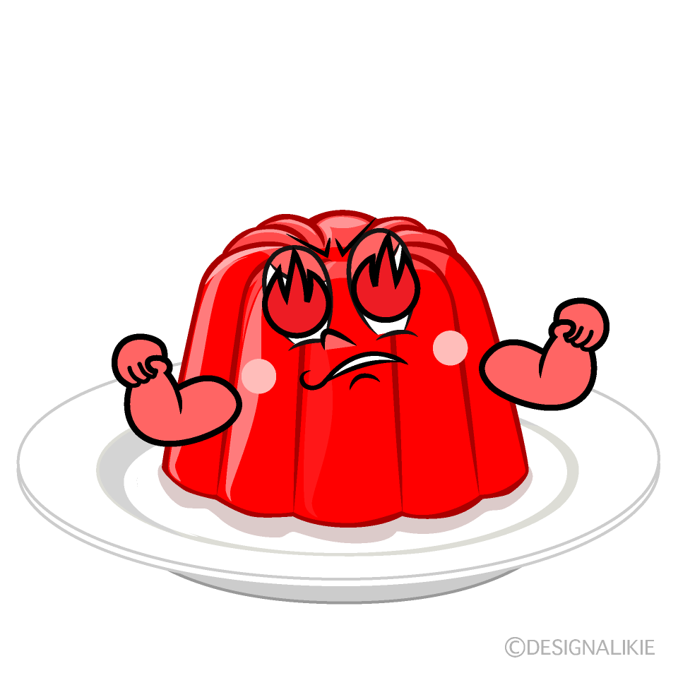 Enthusiasm Jelly Cartoon Character Image