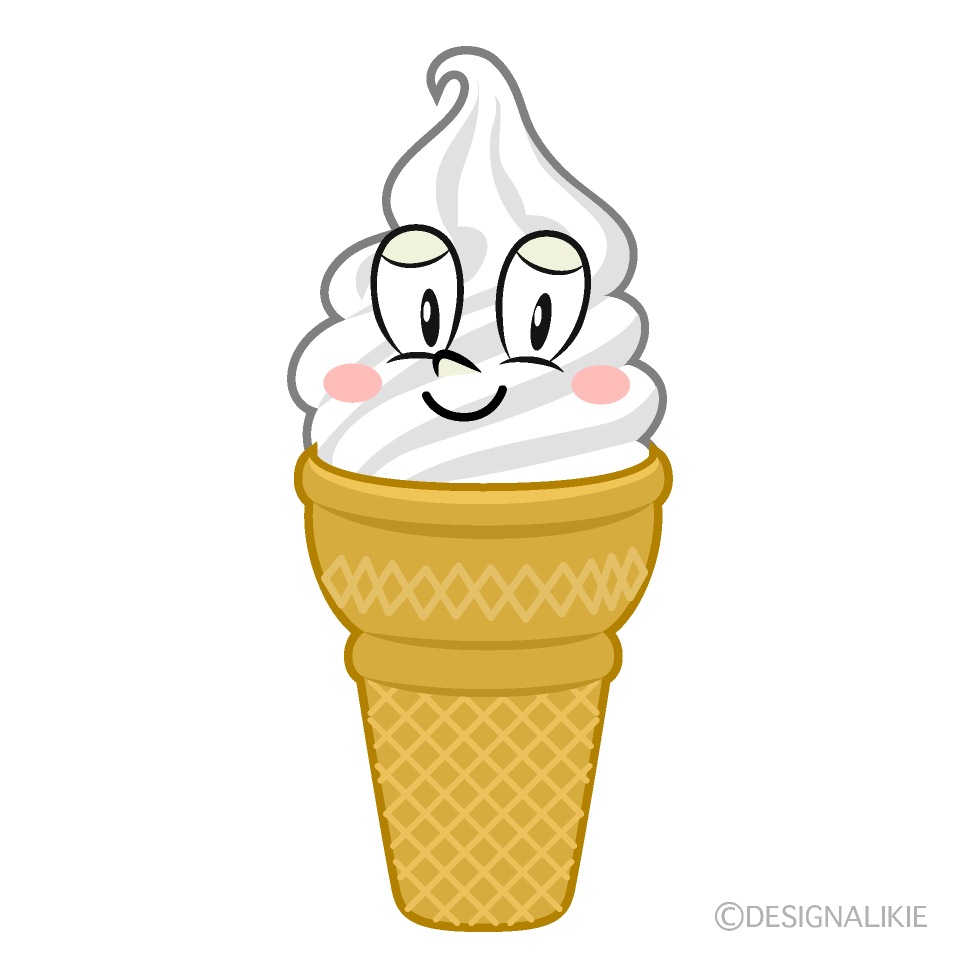 Soft Serve Cartoon Character Image