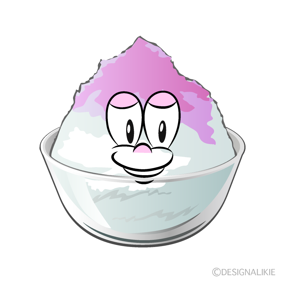 Shaved Ice Cartoon Character Image