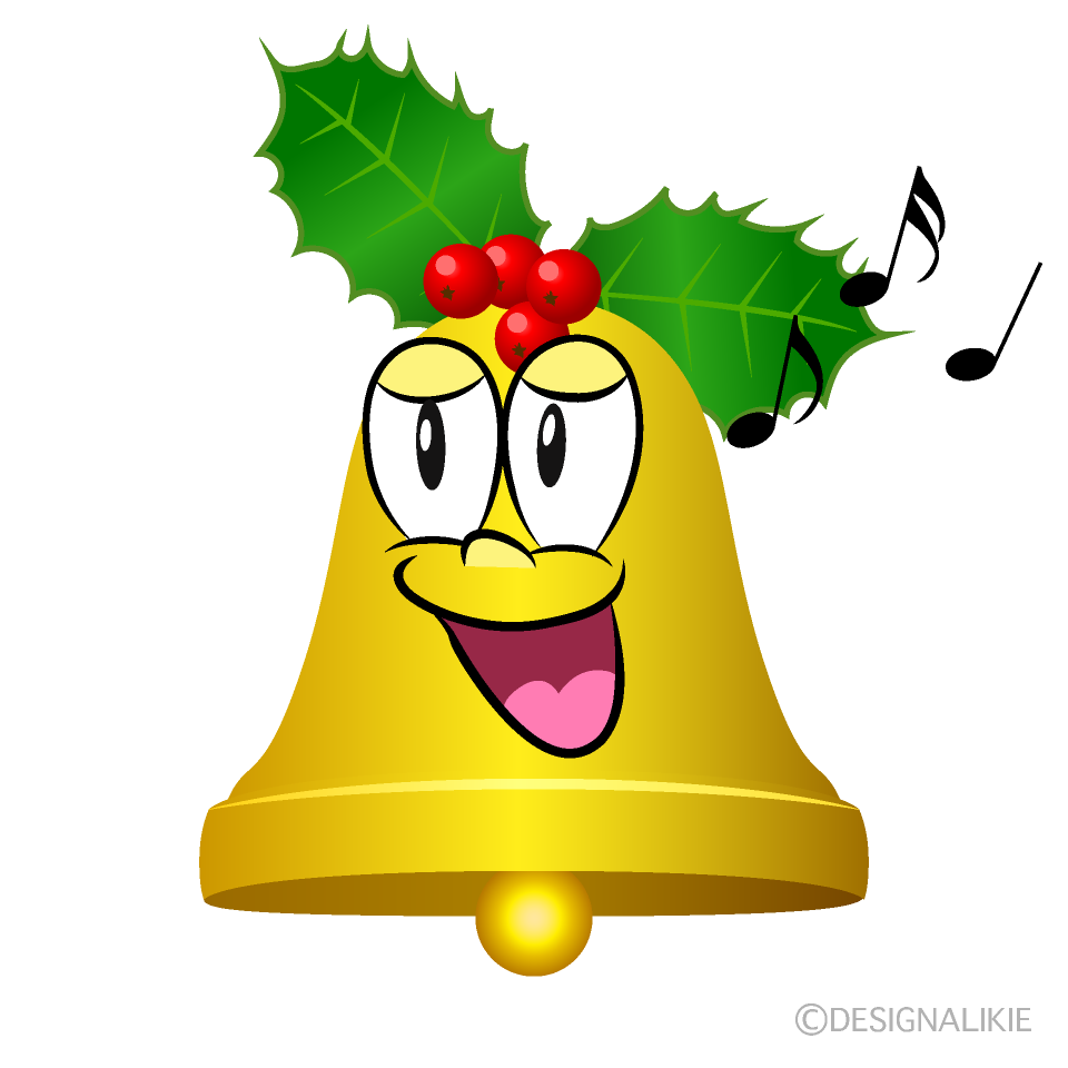 Singing Bell Cartoon Character Image