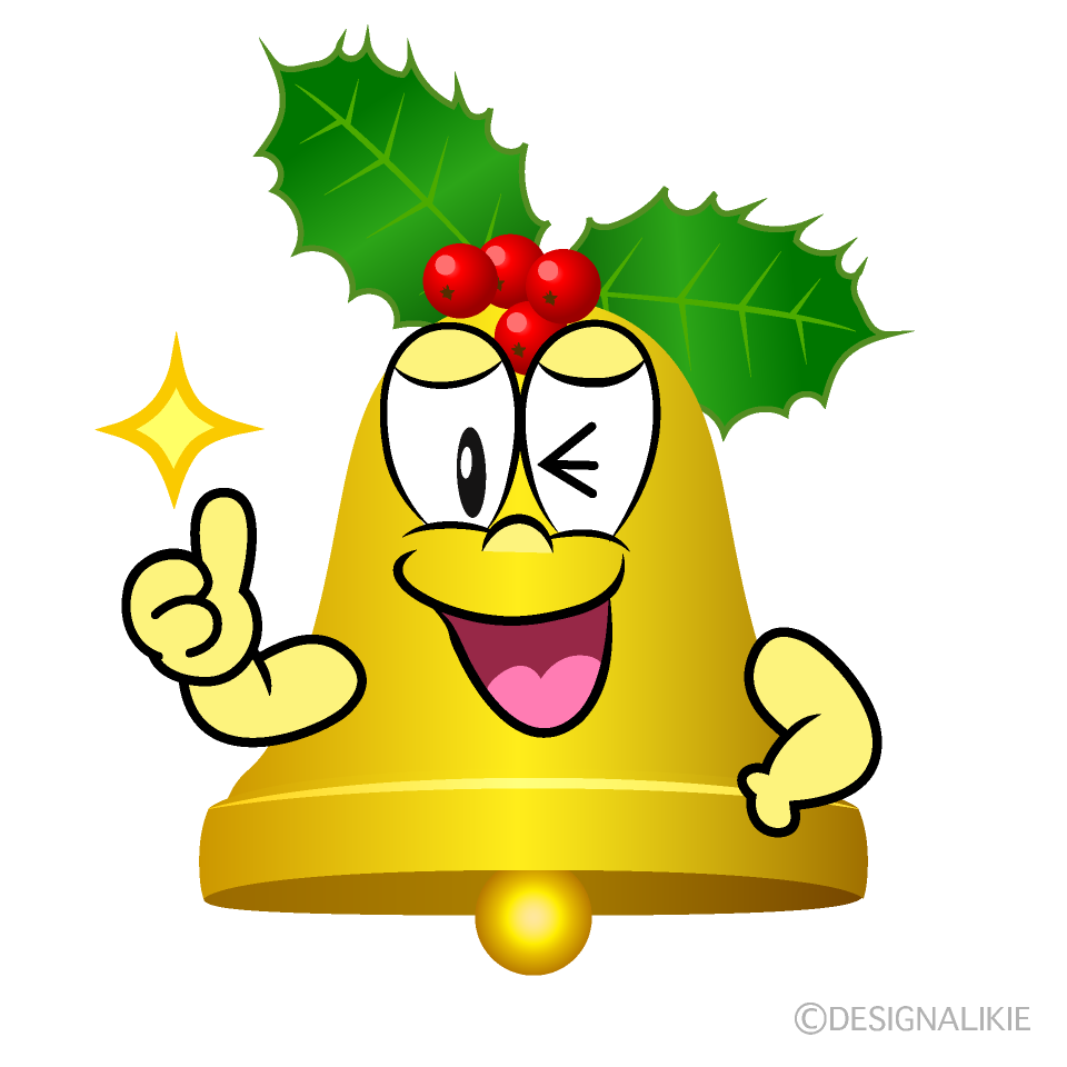 Thumbs up Bell Cartoon Character Image