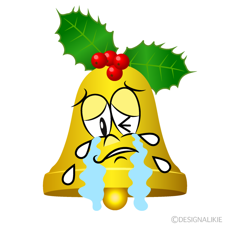 Crying Bell Cartoon Character Image